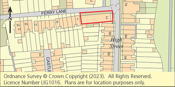 Lot: 132 - FREEHOLD VACANT HALL IN VILLAGE LOCATION -